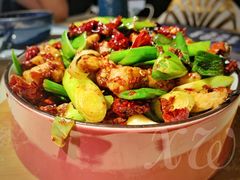 宫爆板筋-山石榴·贵州菜(丰盛里店)