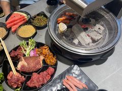 -啊美丽炭火烤肉(滑翔一店)