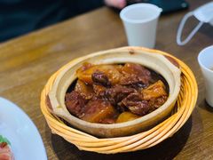 牛腩牛筋萝卜煲-熠盛粤味·顺德桑拿鸡(永康路店)