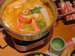 辣味泡菜猪肉火锅-仓桥家·焗寿司·锅物(光谷步行街店)