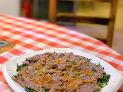 菜尖蒸牛颈-龙桥私厨·姜花菊花过桥鱼·顺德菜(容桂店)