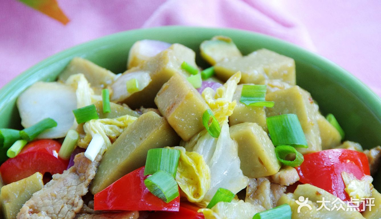 炒绿豆凉粉儿