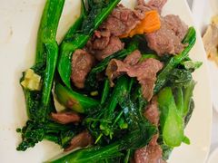 芥兰炒牛肉-文记壹心鸡(宝华路店)