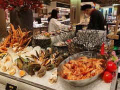 自助取餐区-金海湾自助餐厅(金陵饭店)