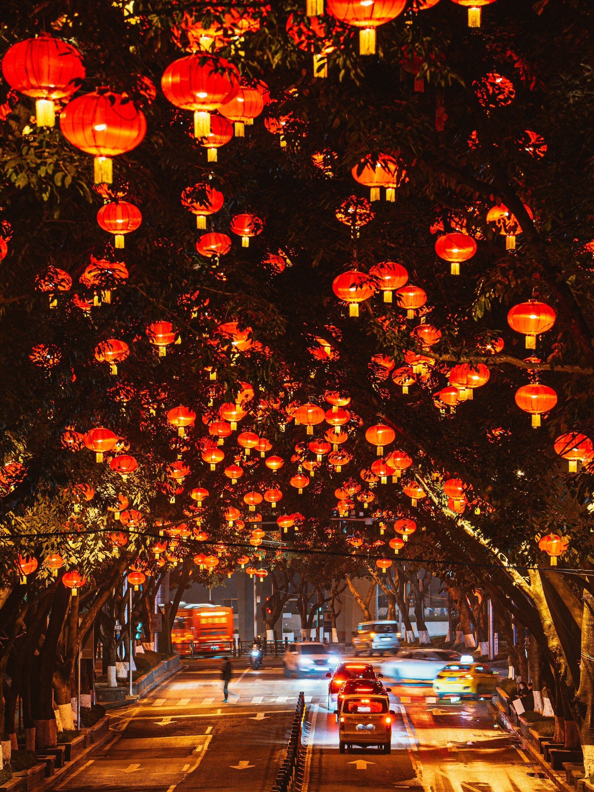 大红灯笼高高挂🏮这条街道你知道吗‼️❓