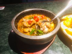清鲜椒汁烧牛蛙-新白鹿餐厅(悠迈生活广场店)