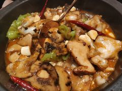 黑松露牛肝菌焖牛蛙-云海肴·汽锅鸡·云南菜(高德置地店)