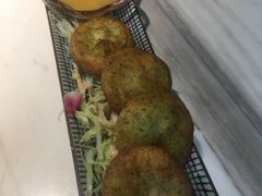 泰式手打虾饼-蜜桃花开·中西融合菜E&W(南长街店)