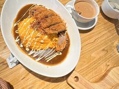 吉列黑豚咖喱蛋包饭-Ufufu cafe(天神巷店)