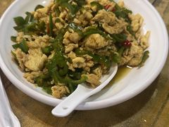青椒煎炒蛋-湘香私房菜(大石长隆店)