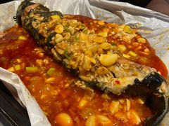 蒜香纸包江团烤鱼-红辣椒·川菜·火锅(张杨路店)