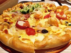 烤鸭拼海鲜芝心披萨-必胜客(衡阳船山店PH店)