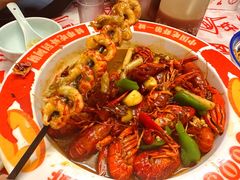 蚌埠红烧大虾-阿财老铺·老蚌埠龙虾城(华夏总店)