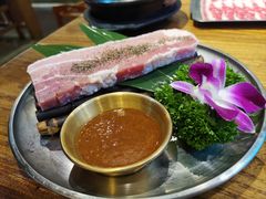 -明洞阿姨·韩式酱蟹烤肉·创意料理(三元桥店)