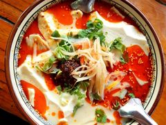 豆花泡馍-茯茶镇