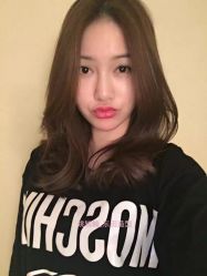 姚轶峰亚麻棕全染中长发修剪发型图片-東田造型