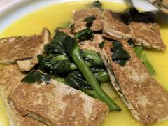 菜心烩黑豆腐-半勺·新徽菜(银泰城店)