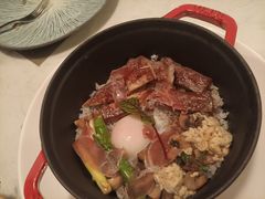 碳烤和牛鹅肝温泉蛋黑松露总汇烩饭-IL Forno 意坊·意大利餐厅(花园店)