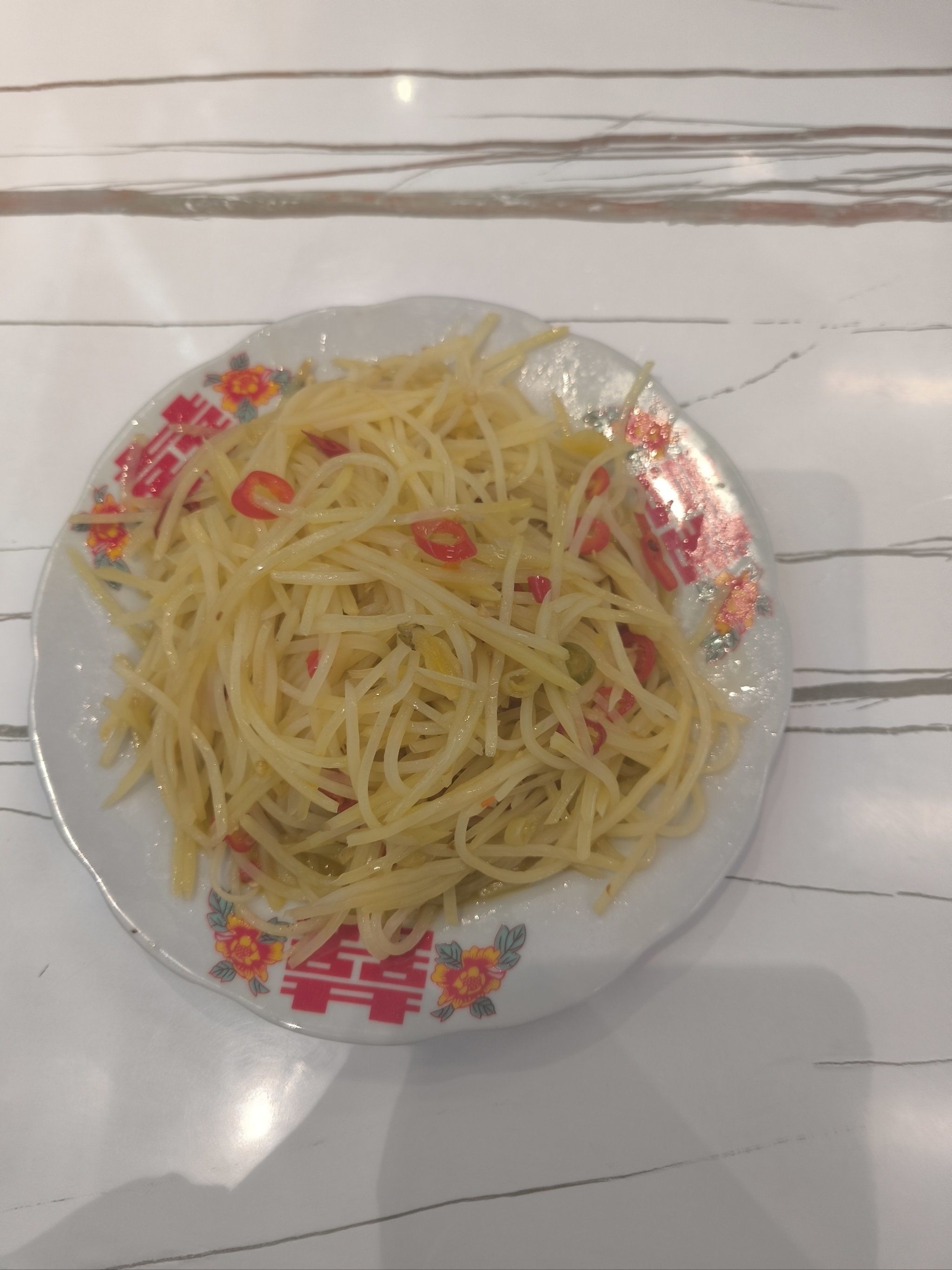 唇齿留香的酸辣土豆丝