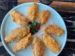蛋黄鸡翅-新白鹿餐厅(虹桥南丰城店)