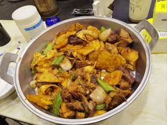 -尕有炕锅烤羊肉