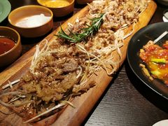 炙烤谷饲肥牛夹饼-Fuzzy Bistro 浮几韩餐·茶酒馆