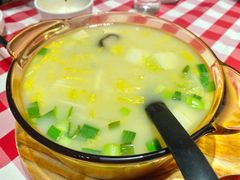鸡汤小白菜炖豆腐-西贝(上海我格广场店)