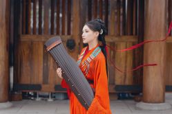 -后宫·古装汉服京剧儿童亲子全家福摄影