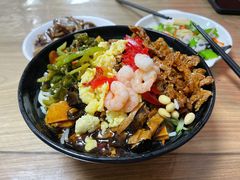 特色海鲜打卤面-大姨捞面(新安花园店)