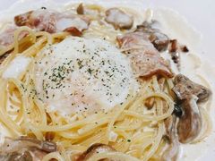 培根蛋汁意面-TAMATI(巴黎贝甜韩式西餐厅店)