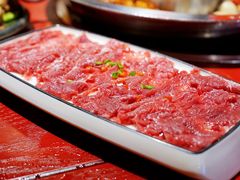 现切牛肉-谭鸭血老火锅·匠心(环球港旗舰店)