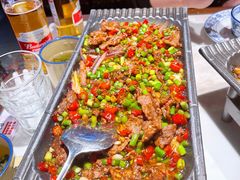孜然牛肉-味上湘菜馆(阿波罗店)