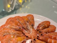白灼大青虾-万龙洲海鲜(亚运村店)