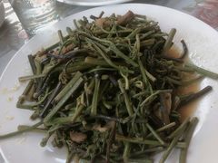 拳头菜炒肉-葛子涧农家宴