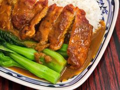 咖喱鸡扒饭-華叔茶記