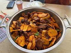 -尕有炕锅烤羊肉