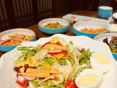 -明洞阿姨·韩式酱蟹烤肉·创意料理(三元桥店)