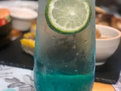 接骨木青柠苏打水-麦甜创意轻食餐厅(西康路店)