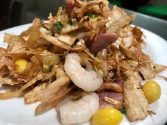 煎笋脯干贝炒虾仁-旧款宁波饭店(华敏世纪广场店)