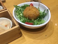 酥炸猪肉裹温泉蛋-胜博殿日式炸猪排(西红门店)