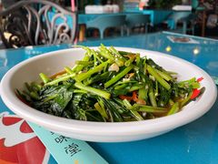 叁巴酱炒空心菜-My Way Town买味堂·东南亚餐厅(亦庄店)