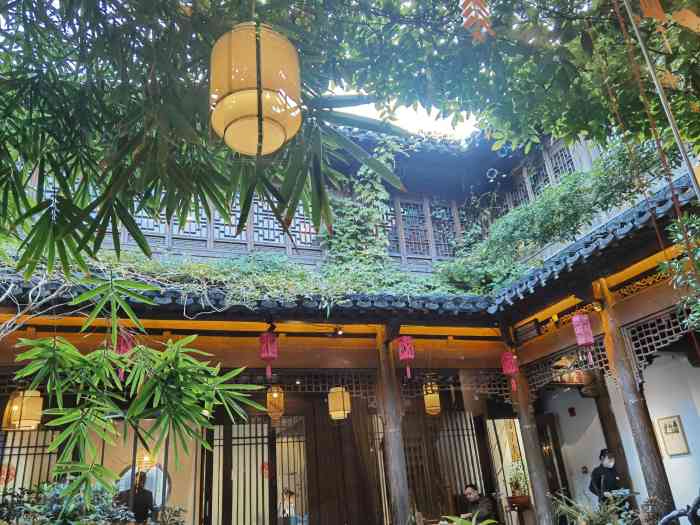 六朝松茶馆(老门东店)-"好久没去及物画画了,周末正好有时间因为结.