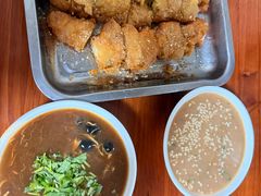 油条灌鸡蛋-李记五香豆沫