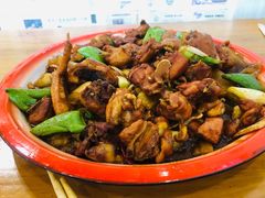 新疆大盘鸡-舜玉老孙家鲜炒大盘鸡(土屋路店)