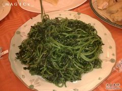 蒜蓉炒西洋菜-新东城喜宴海鲜酒家(同德店)
