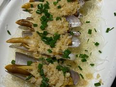 蒜蓉粉丝蒸蛏-钱山海鲜大排档