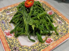 爽口丝瓜尖-烤肉季饭庄