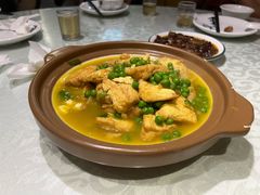 石锅鸡蛋豆腐-眷江南之小蓝鲸(王府大街店)