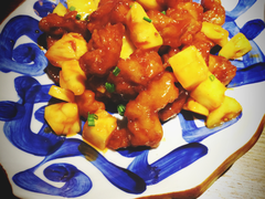 菠萝里脊-蜜桃餐厅·江浙融合菜(荟聚购物中心店)