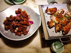 蒜香蜜汁排骨-绿茶餐厅(西单老佛爷店)